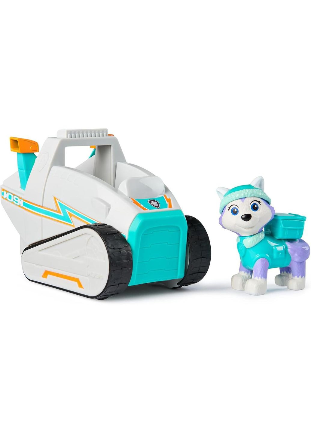 Щенячий патруль Спасательный снегоход и фигурка Эверест Paw Patrol Everest's Snow Plough Vehicle with Collectible Figure Spin Master (365251651)