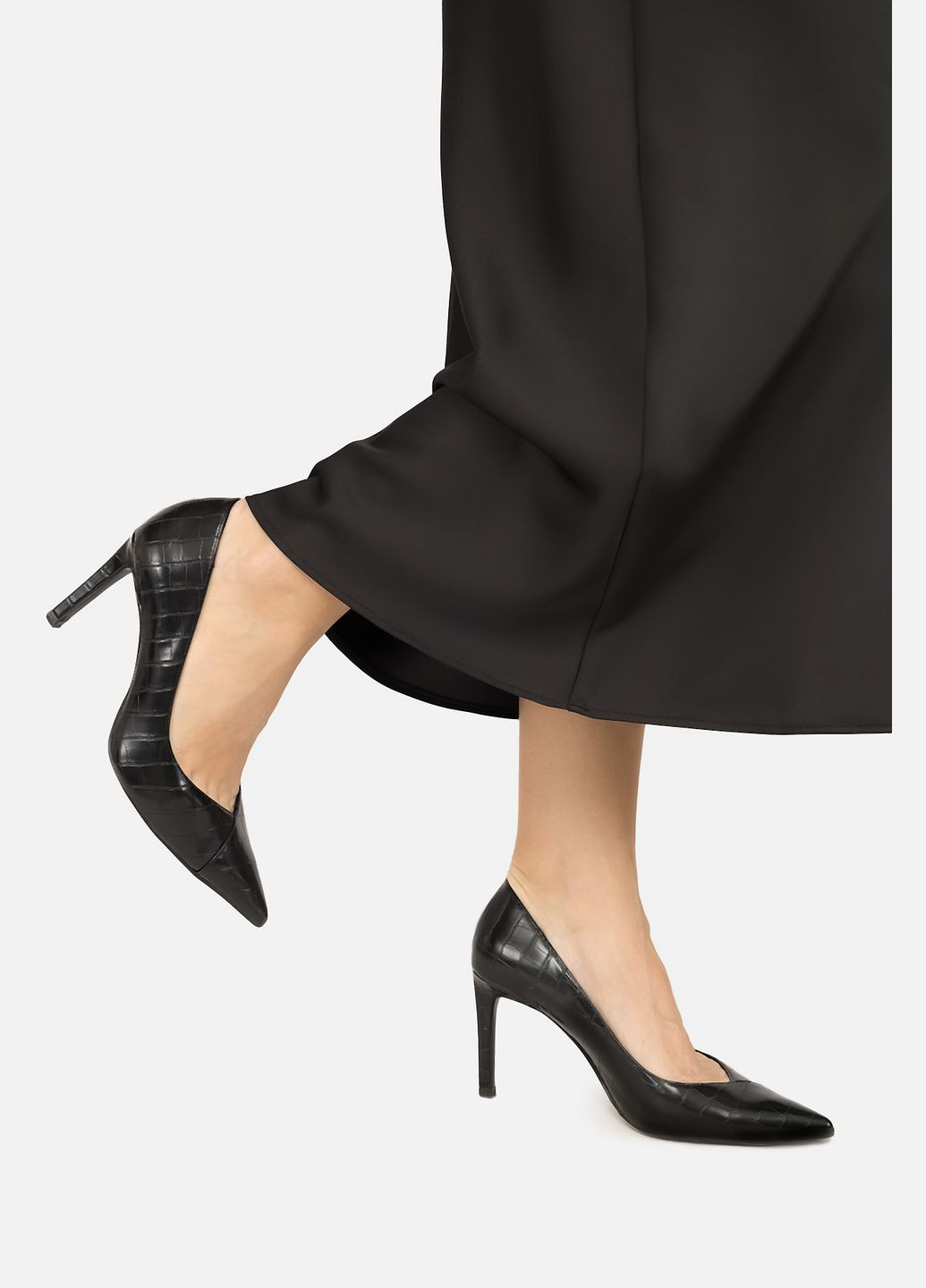 Спідниця трапеція, жіноча колір чорний CB-00269837 Yuki (322235001)