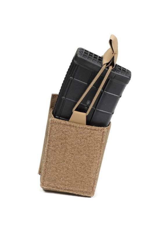 Итог для магазинов тактический На липучке М4/М16/AR15 MAG.TASCHE SINGLE M.KLETTRÜCKEN DARK COYOTE (13496119) Mil-Tec (292132467)