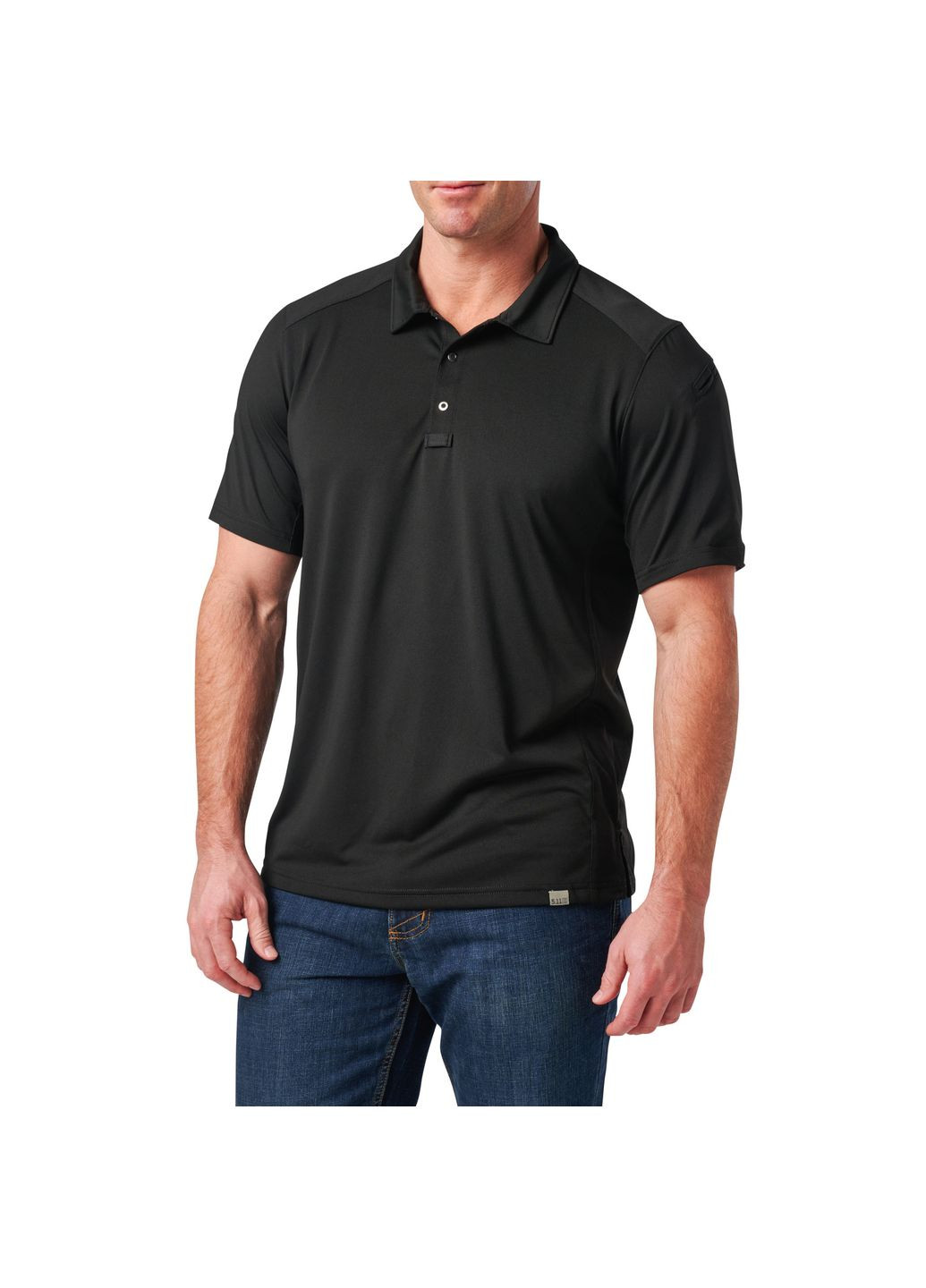 Футболка поло ® Paramount Chest Polo Black 5.11 Tactical (315822023)