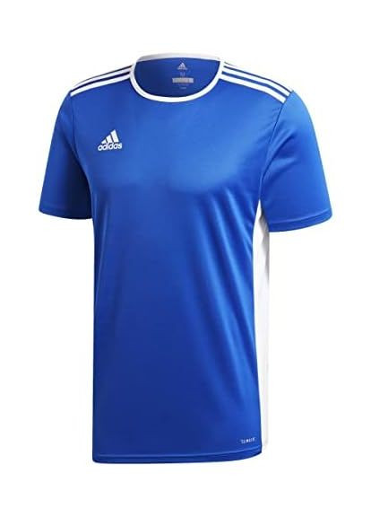Синяя футболка entrada 18 adidas