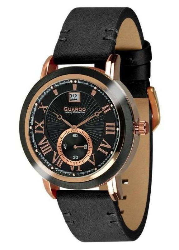 Чоловічі наручні годинники Guardo S01636 RgBB (322157554)