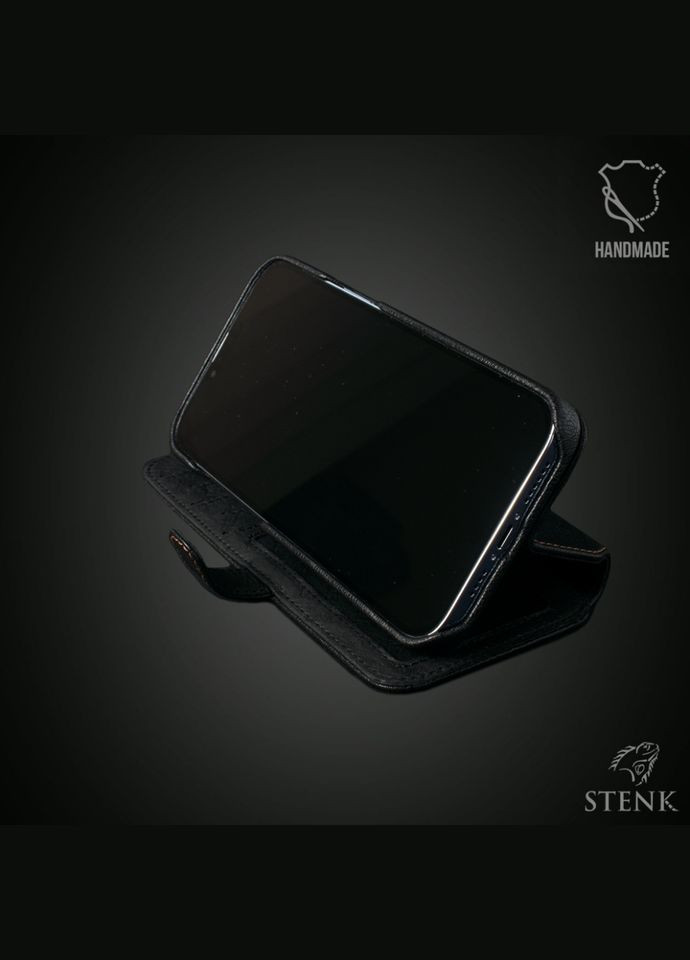 Чохол книжка Premium Wallet для Realme 12 Pro Чорний (77010) Stenk (294206223)