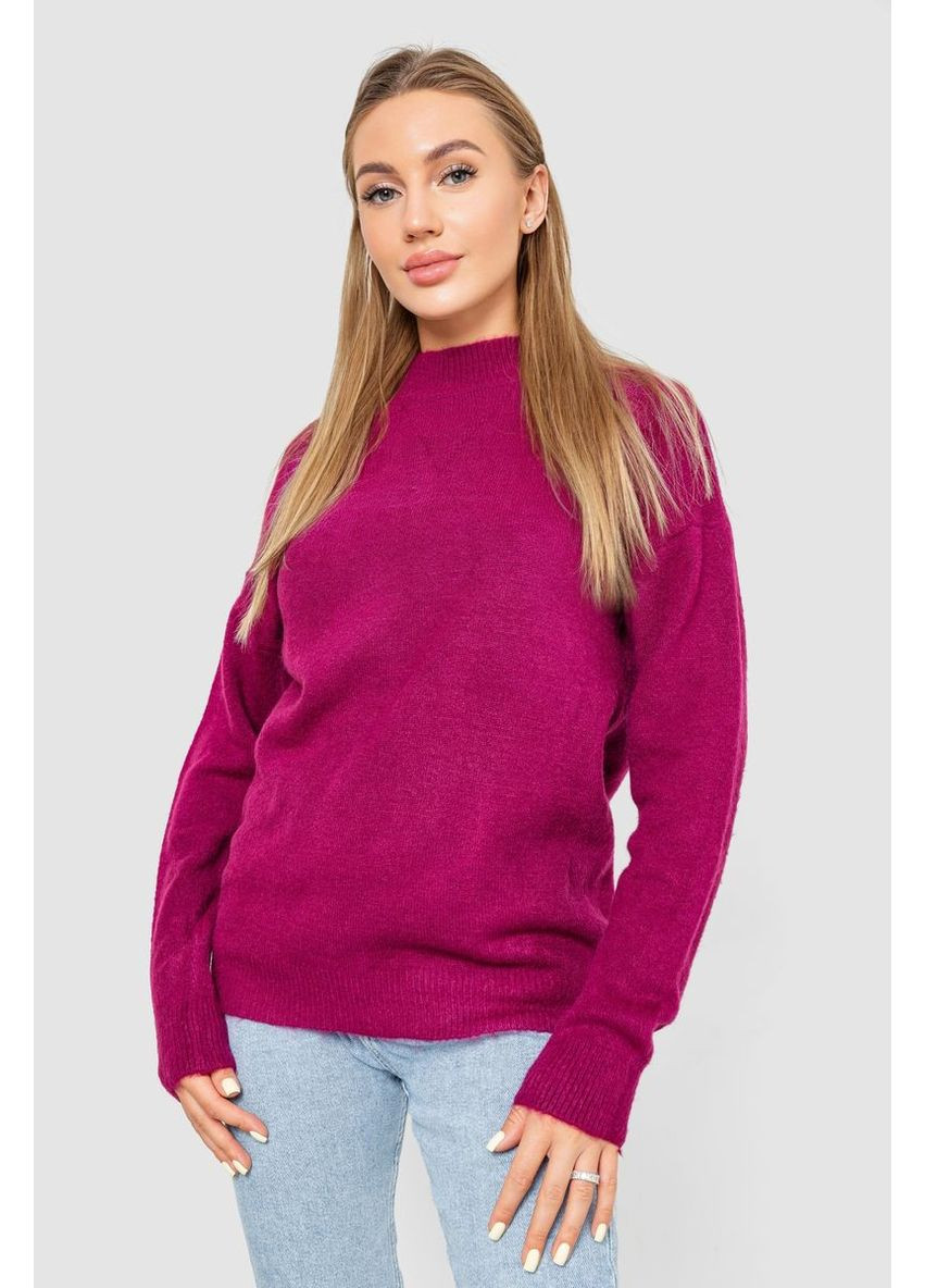 Фуксиновый свитер женский шерстяной, 244r0390 Ager