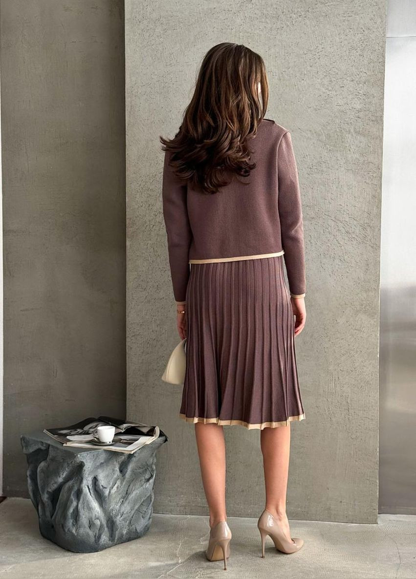 Жіночий в'язаний жакет на гудзиках бавовна/акрил ARTKNIT (ak38599p) Art Knit (334894239)