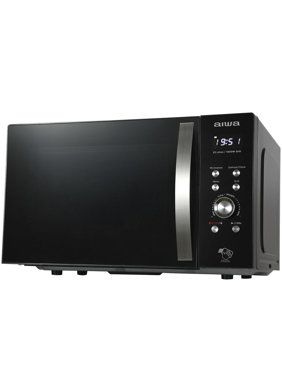 Микроволновая печь NAMICOOK CRYSTAL23 MW-230DG/BK 23л/800Вт/гриль/ Child LOCK//черная AIWA (322131565)