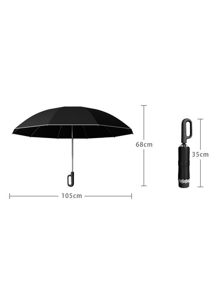 Комбинированный ветроустойчивый автоматический зонт бежевого цвета (nr0233_1) (316026822)