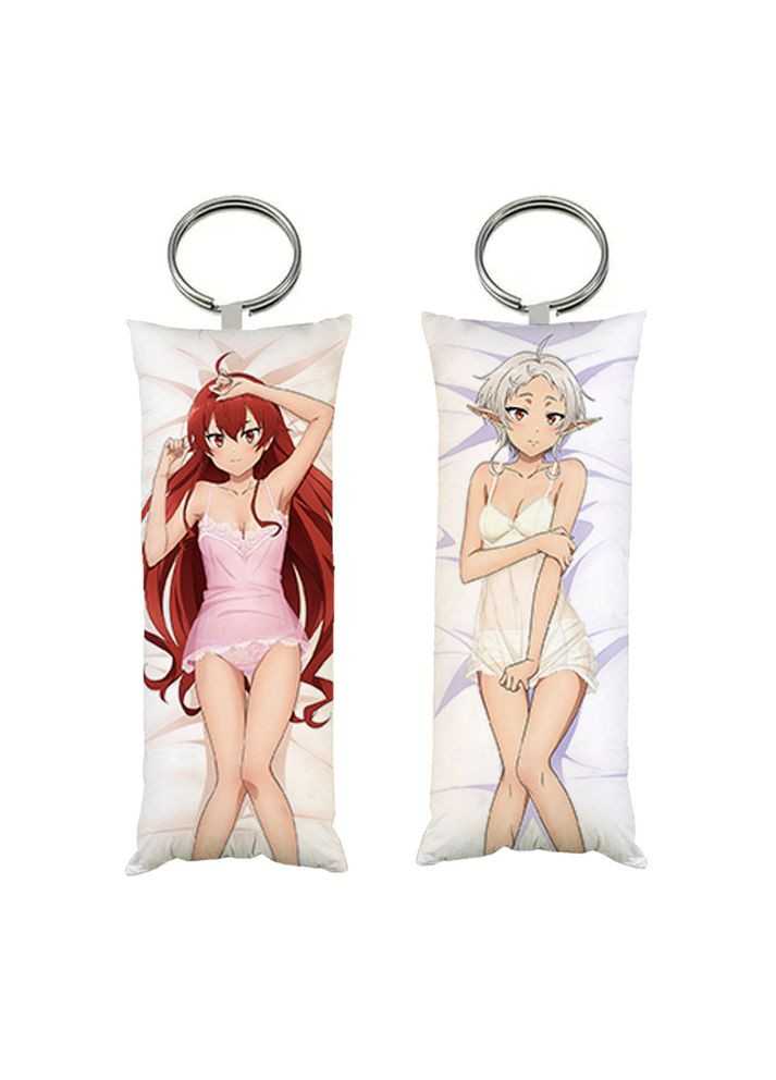 Брелок міні-дакімакура аніме Реінкарнація безробітного двосторонній 4х10 см (br0525) No Brand (326996364)