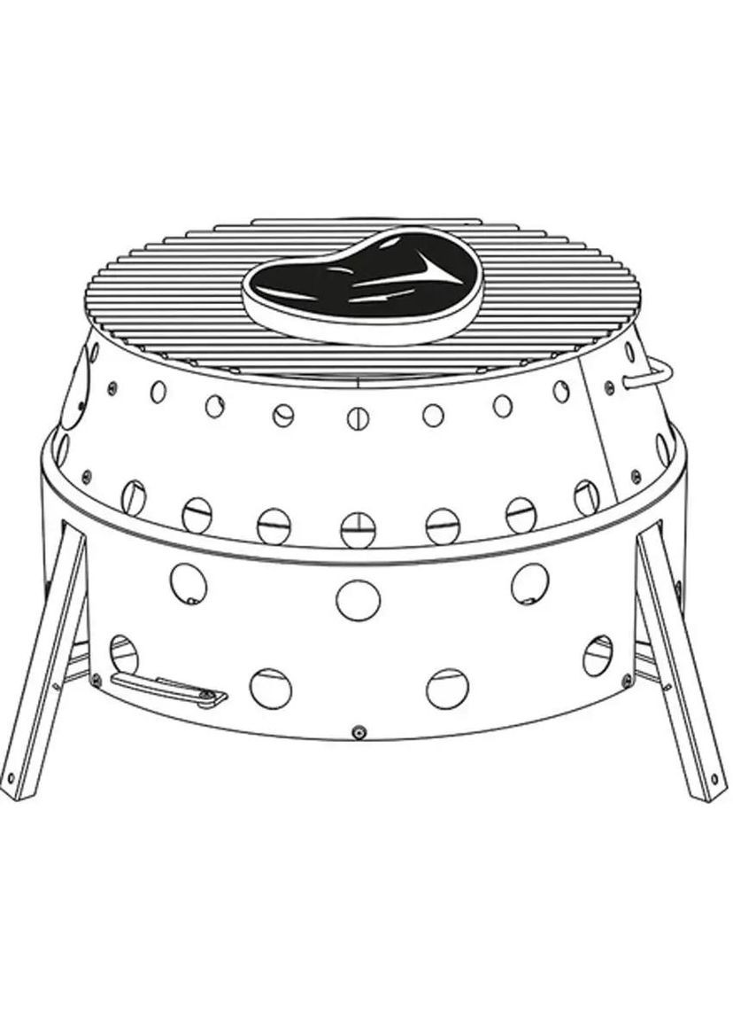 Мангал Petromax 4-в-1 Atago No Brand (316448263)