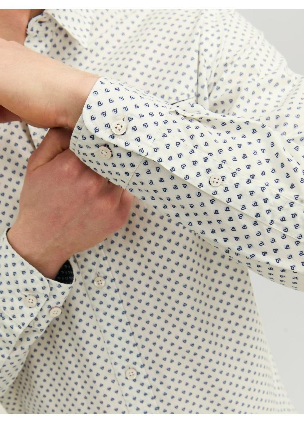 Белая рубашка Jack & Jones