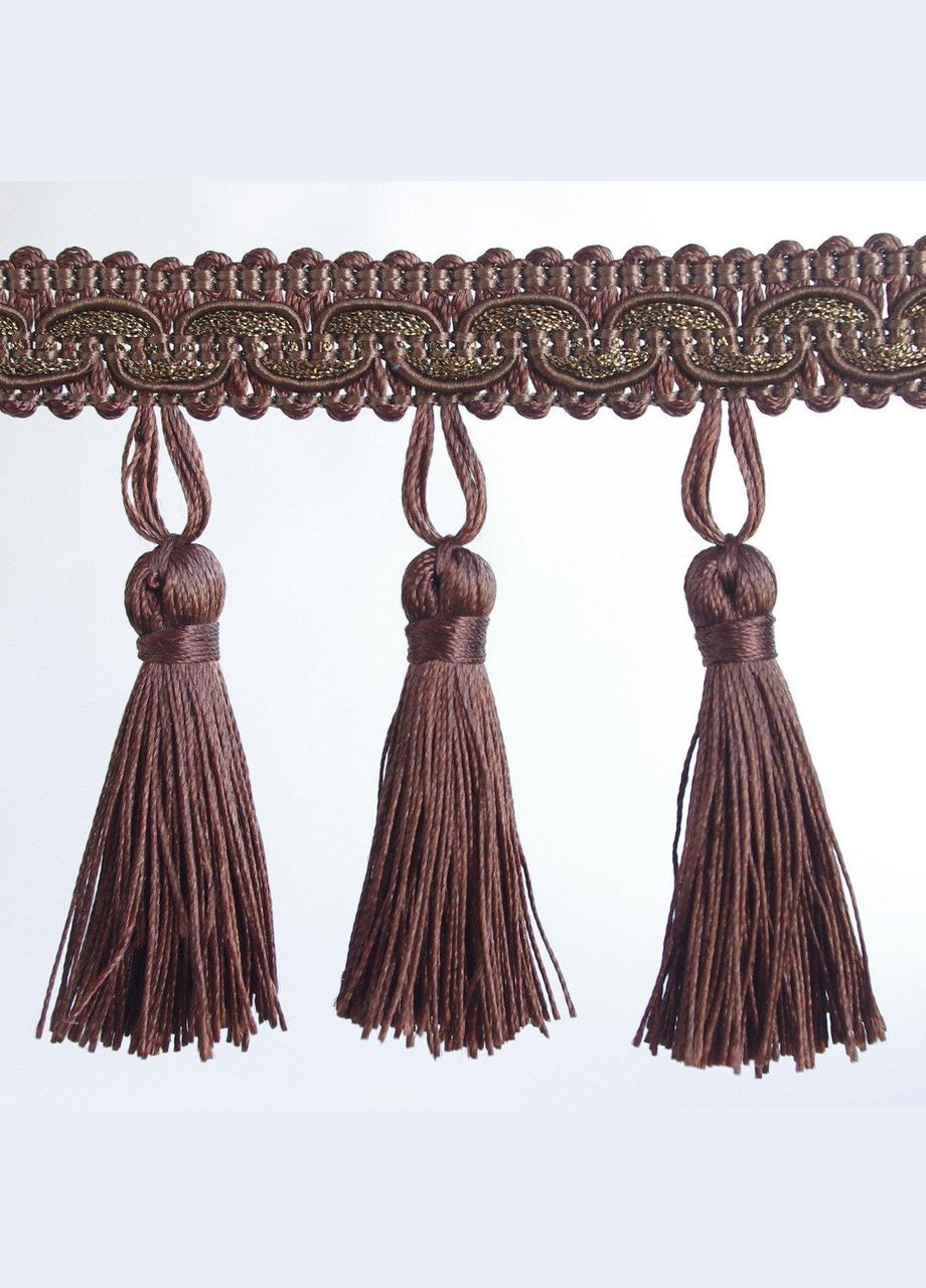 Силиконовая скатерть СALIPSO с коричневой бахромой 230x130см Calipso (313288370)