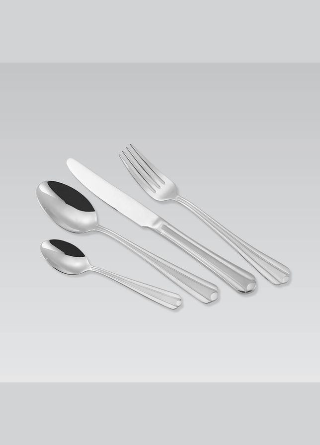 Набор столовых приборов MR-1510-24 24 предмета серебристый Maestro (364491668)