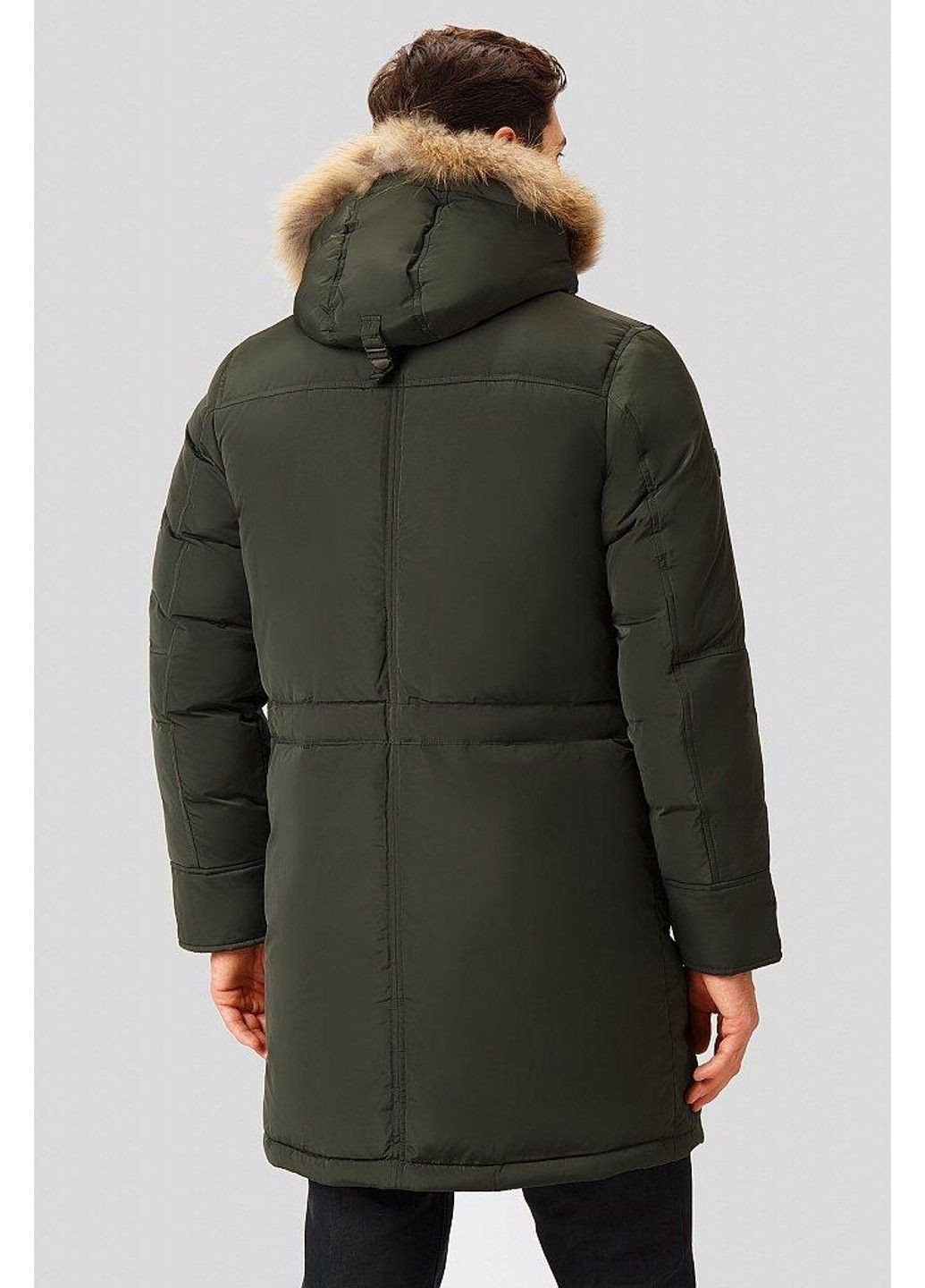 Зеленый зимний Пуховик Finn Flare