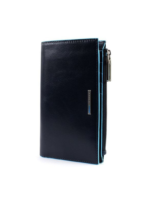 Портмоне BL SQUARE N.Blue с отдел. для монет на молнии с RFID защитой (PD4572B2R_BLU2) Piquadro (324265806)