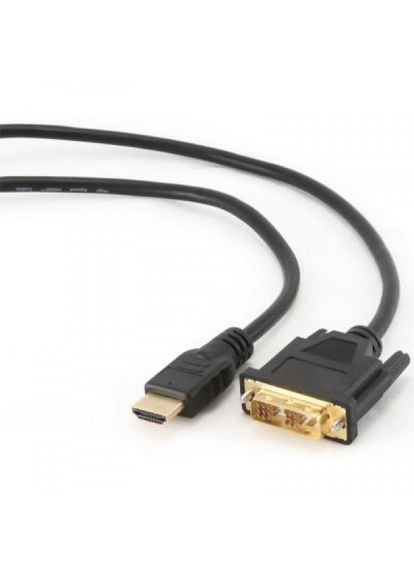 Кабель мультимедійний (CCHDMI-DVI-15) Cablexpert hdmi to dvi 18+1pin m, 4.5m (268145926)