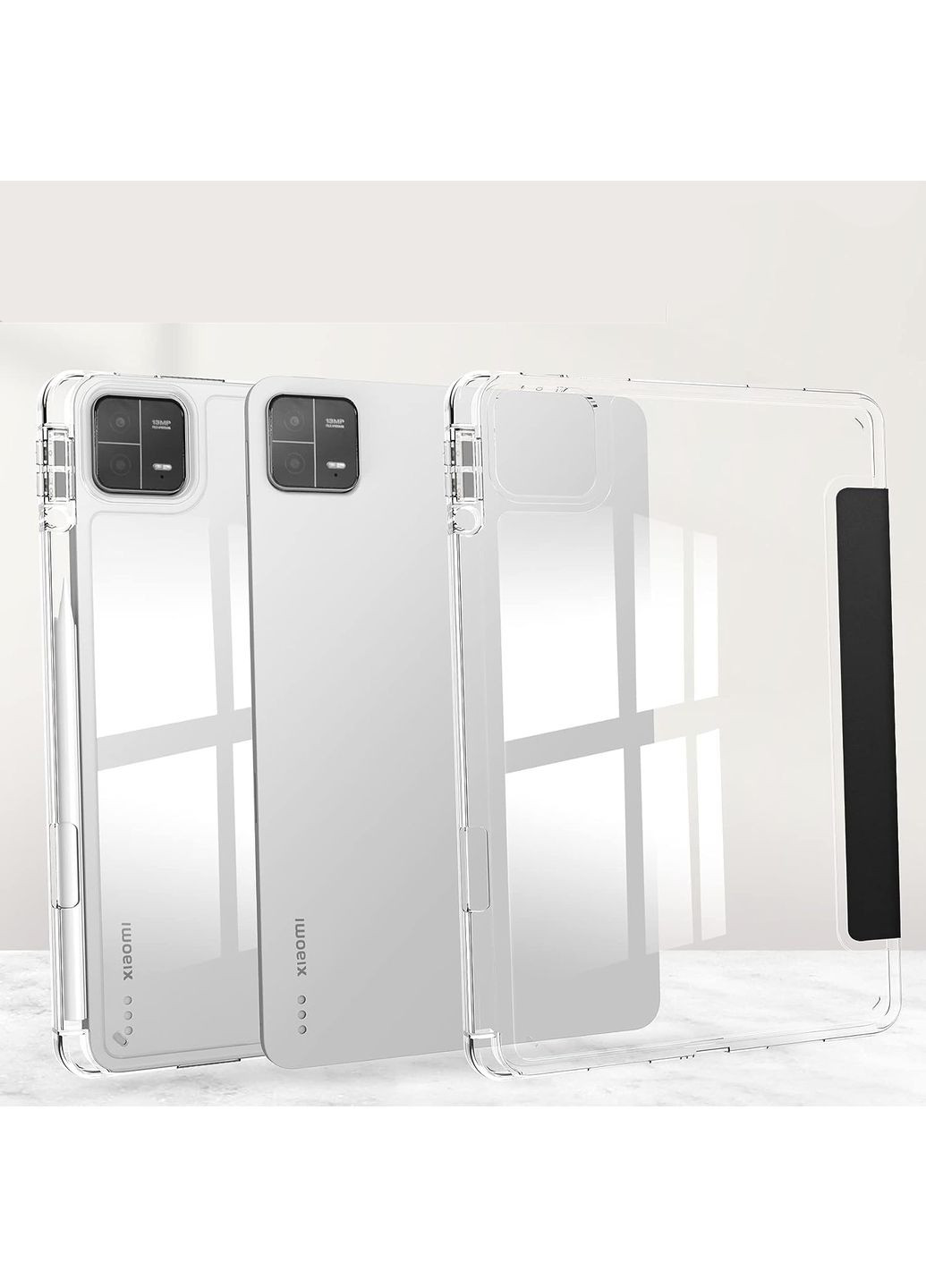 Чохол-книжка TPU Edge з кріпленням для стілусу для Xiaomi Mi Pad 6 / 6 Pro 11" Black BeCover (372465278)