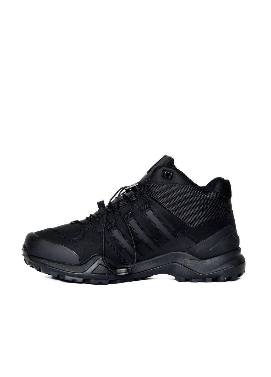 Чорні Зимовий кросівки чоловічі зимові adidas black No Brand Terrex Fast R Mid Gore-Tex Triple