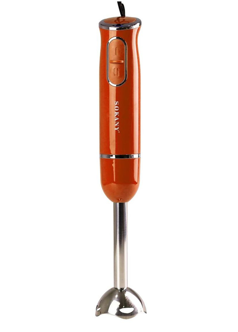 Блендер ручний занурювальний SK-1722 300 Вт Помаранчевий Sokany (296925806)