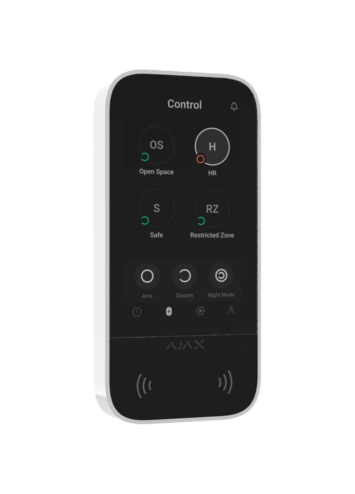 Пульт управления KeyPad TouchScreen White (000034514) Ajax (372985575)