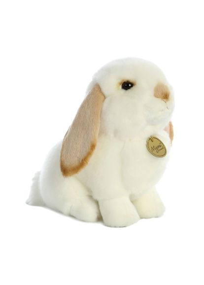 Мягкая игрушка Кролик вислоухий бело-бежевый 23 см (170091B) Aurora Кролик висловухий біло-бежевий 23 см (367829391)