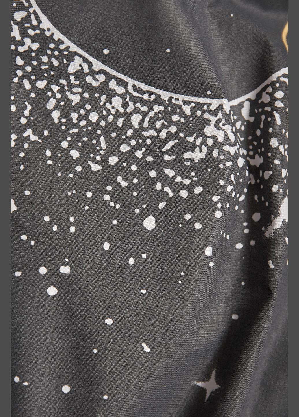 Комплект постільної білизни Бязь Gold Люкс «» двоспальний 175х210 наволочки 2х50х70 (MS-820005641) Moon&Star Cosmic Glow (302973827)