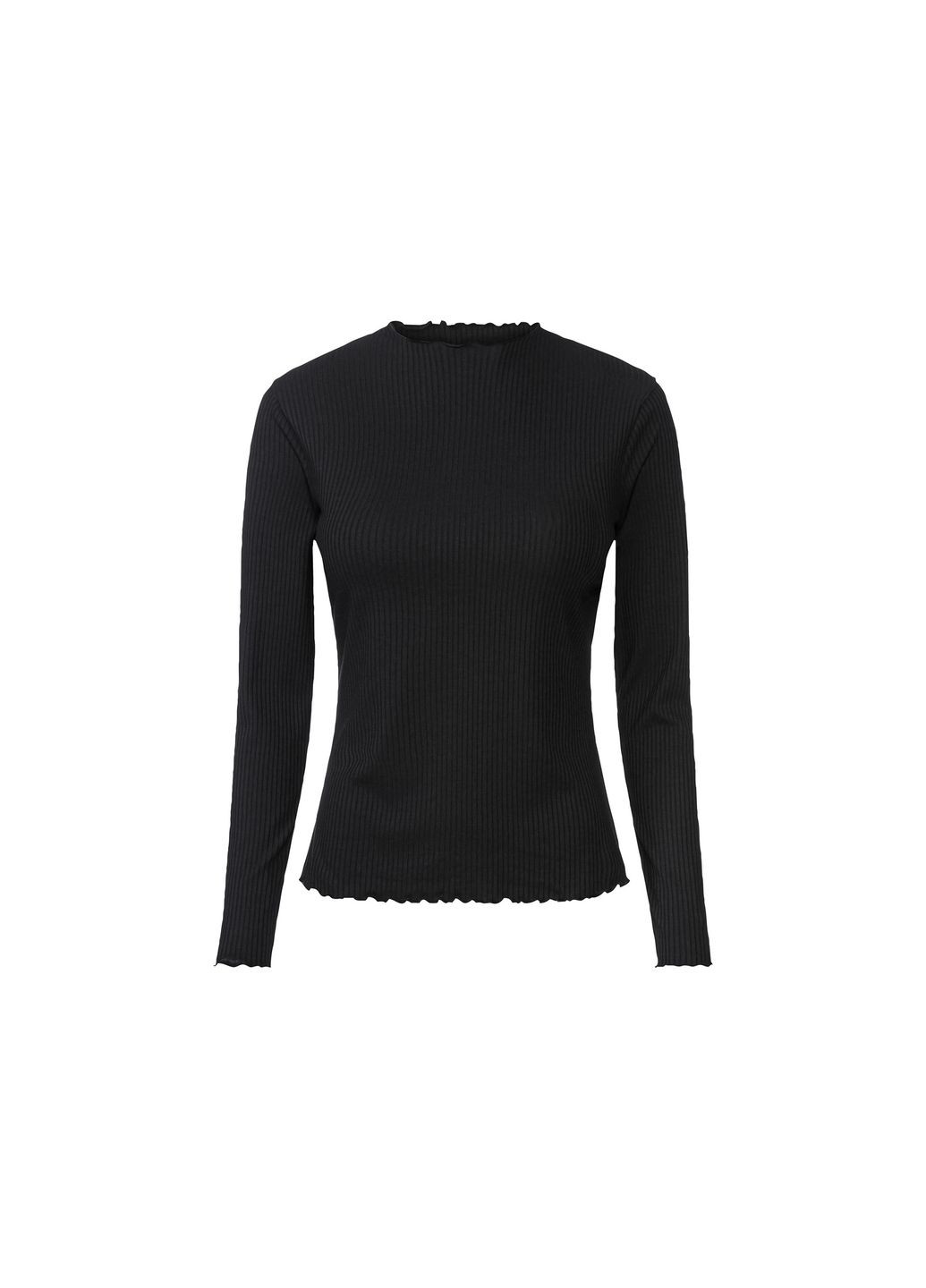 Футболка-лонгслив в рубчик набор 2 шт. для женщины LYCRA® 437378 Esmara (319303847)