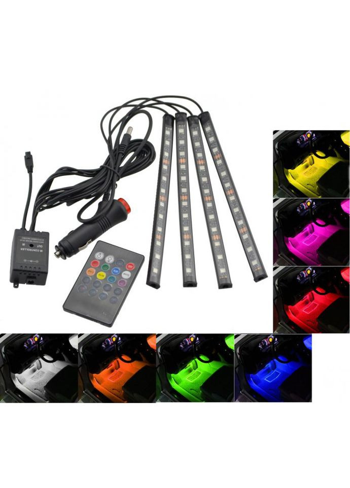 Цветовая подсветка для авто RGB HR-01678 (ART-3306 HR-01678_205) XPRO (393251802)