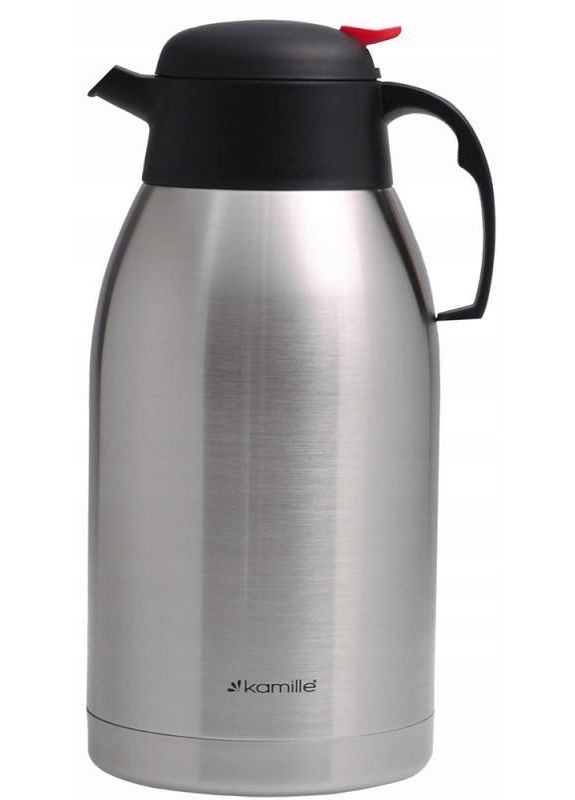 Термос-глечик 2500мл з вакуумною колбою для гарячих та холодних напоїв термоглечик для дому Kamille (368986674)