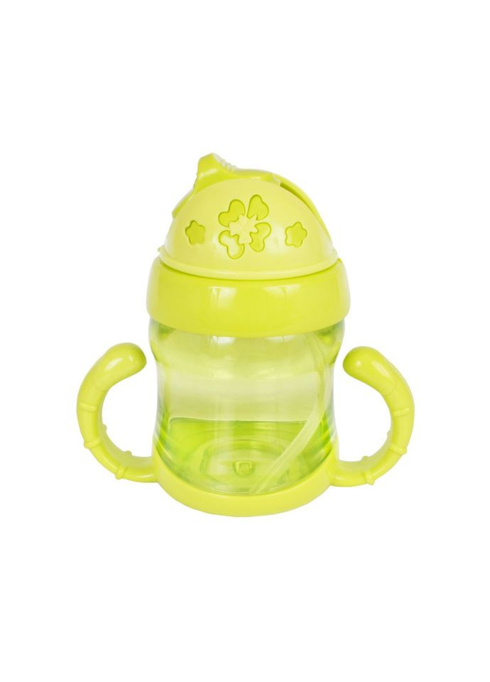 Детский поильник с трубочкой MGZ-0321(Lime) 150 мл Megazayka (315047062)