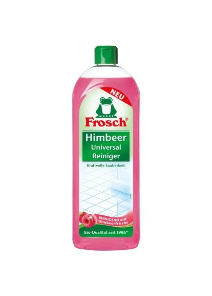 Рідина для чищення ванн Малина 750 мл (4001499947537) Frosch (397600213)