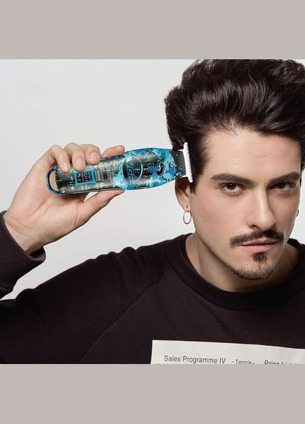 Тример для волосся та бороди професійний V-923 акумуляторний з LED-індикатором VGR (364665417)