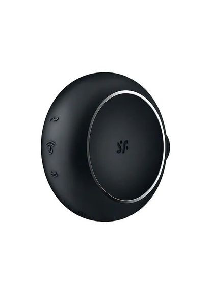 Вакуумний стимулятор із вібрацією Pro To Go 3 Black Satisfyer (366875996)