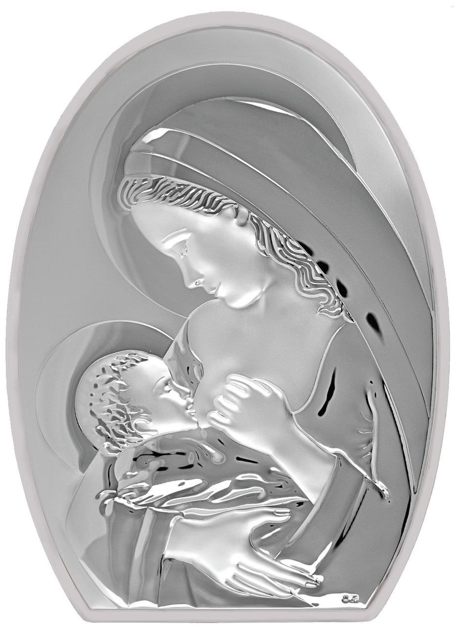 Икона Божьей Матери Млекопитательница 9,5x12,5см MA/E907/4WH Prince Silvero (265215583)