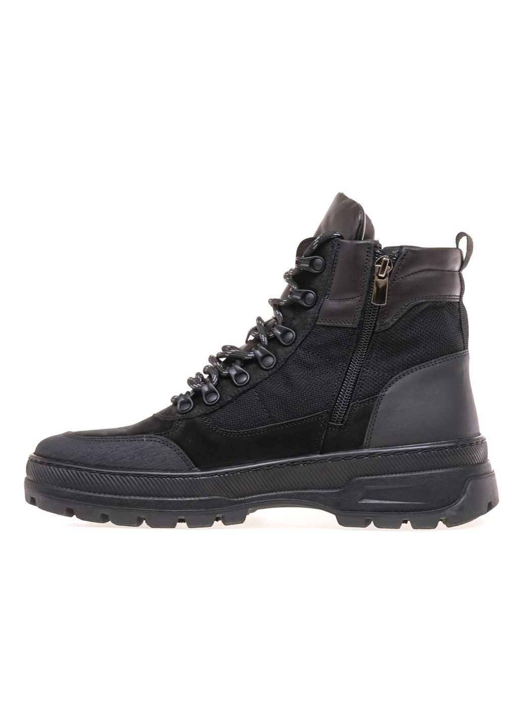 Черные зимние ботинки комфорт 8369-75-st/black Goodboots