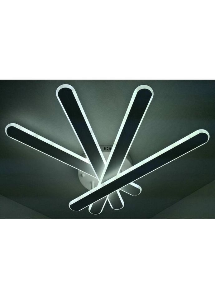 Люстра світлодіодна стельова LED світильник для квартири на стелю ледве 25331 Білий 12х51х60 см. Sunnysky (335975783)