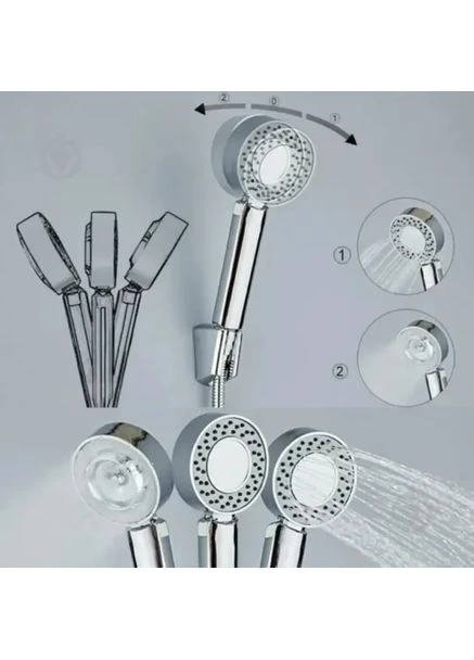 Двусторонняя насадка для душа 3 режима Multifunctional Faucet 9006 AMST (387415485)