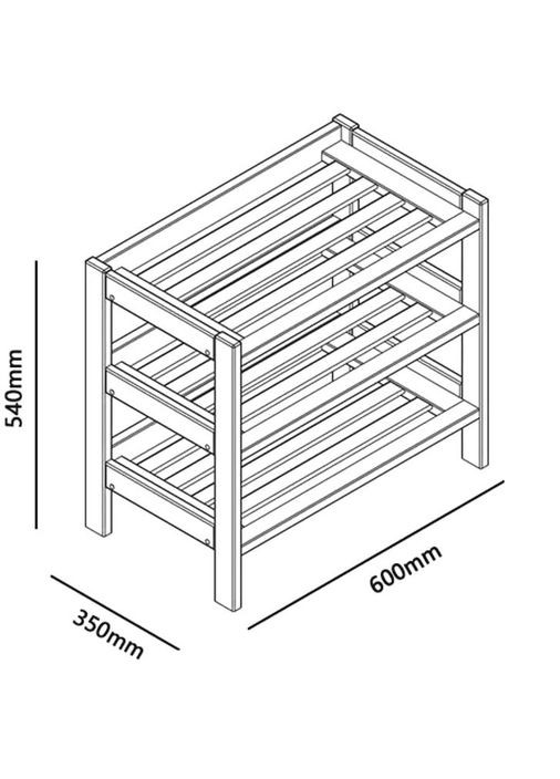 Тапочница из дерева Шаренто 3 ирис (ТПЧ-304952) No Brand (327860204)