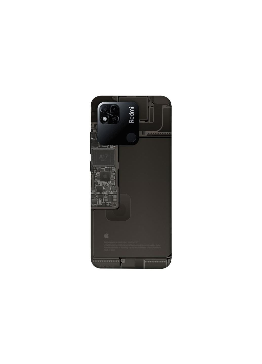 Чохол на Xiaomi Redmi 10A iPhone 17 Frontalka (354686914)
