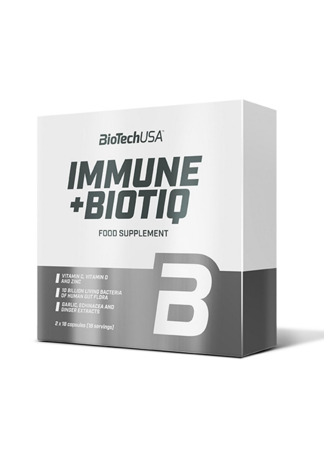 Натуральна добавка Immun + Biotiq, 36 капсул Biotech (293419497)