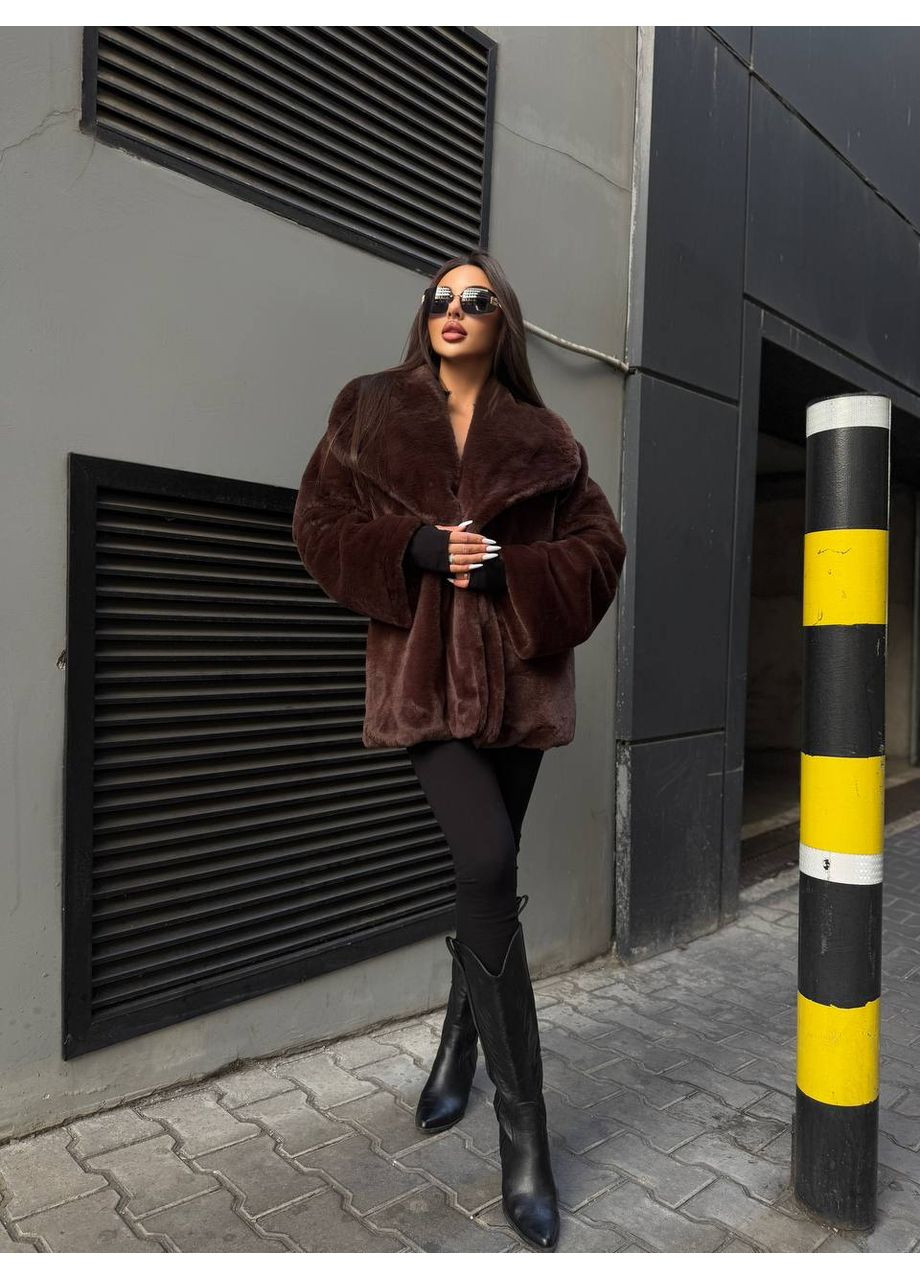 Жіноча шубка з мутона на підкладці Україна (360898658)