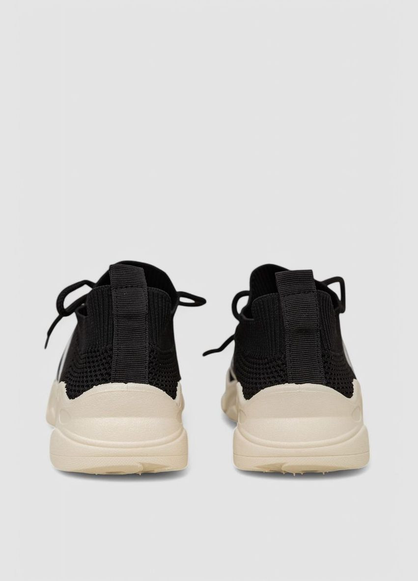 Кросівки жіночі текстильні Ager Кроссовки чорно-білі демісезони (318561181)