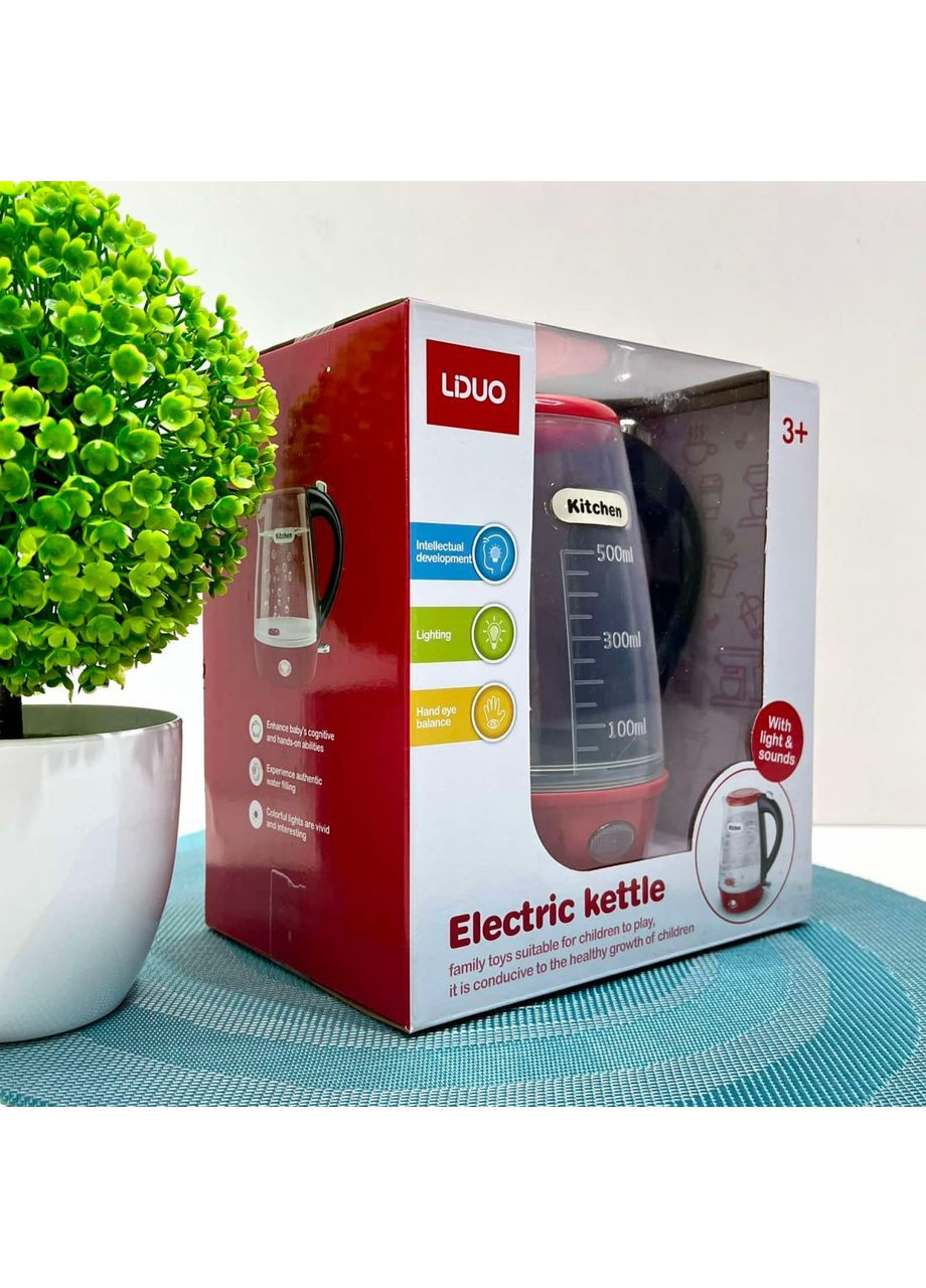 Чайник игрушечный музыкальный с подсветкой (86021) No Brand (362576996)