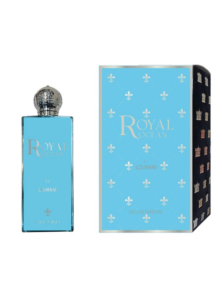Парфюмированная вода мужская Lomani Royal Ocean - 90 мл Parfums Parour (304611184)
