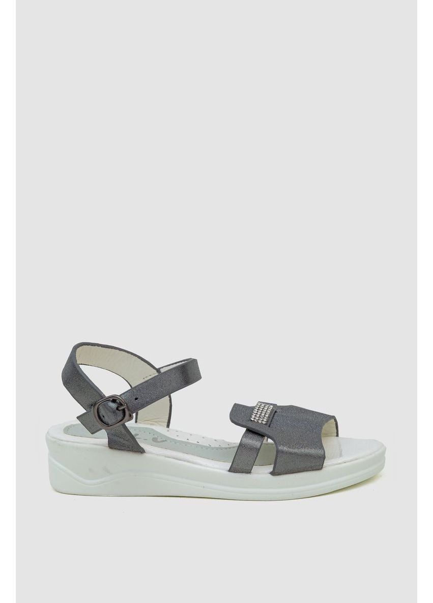 Босоніжки дитячі 243RA6806-04, колір Сріблястий Bee (370378063)