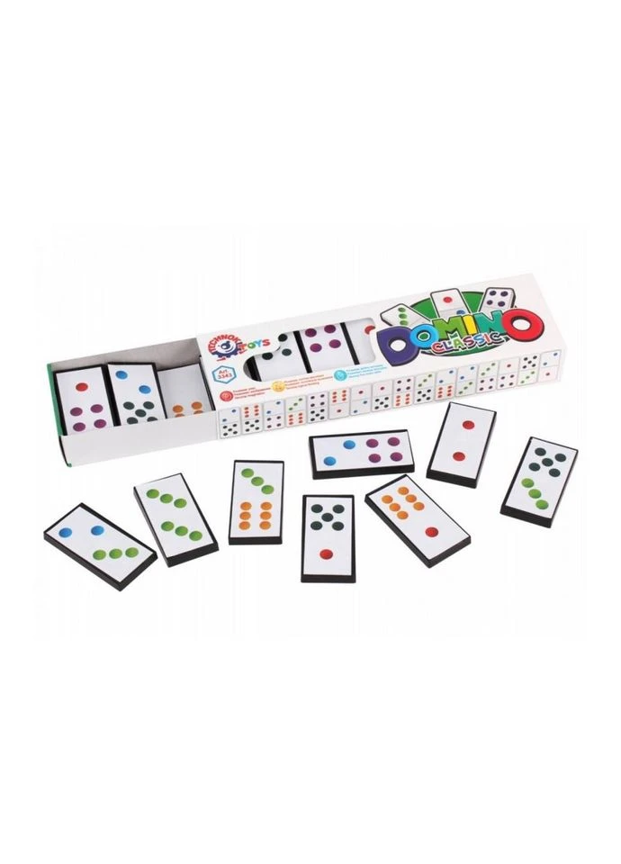 Настольная игра Домино детская "Классическое" ТехноК 3343TXK No Brand (330610120)