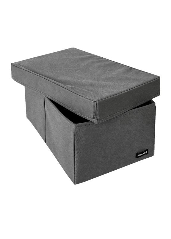 Ящик для хранения на два отделения с крышкой 40x25x16 см HY2V-kr () Organize (276774070)