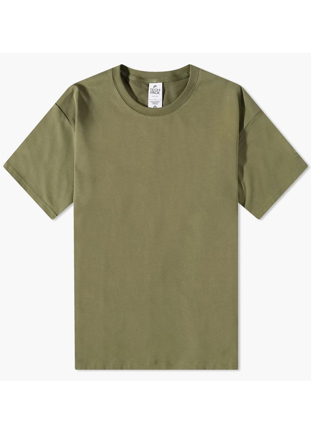 Оливковая футболка мужская tech pack tee olive Nike