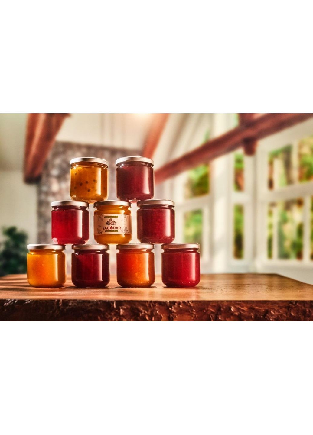 Усі джеми Ягодар, 23 шт, 4,8 кг YAGODAR (309003956)