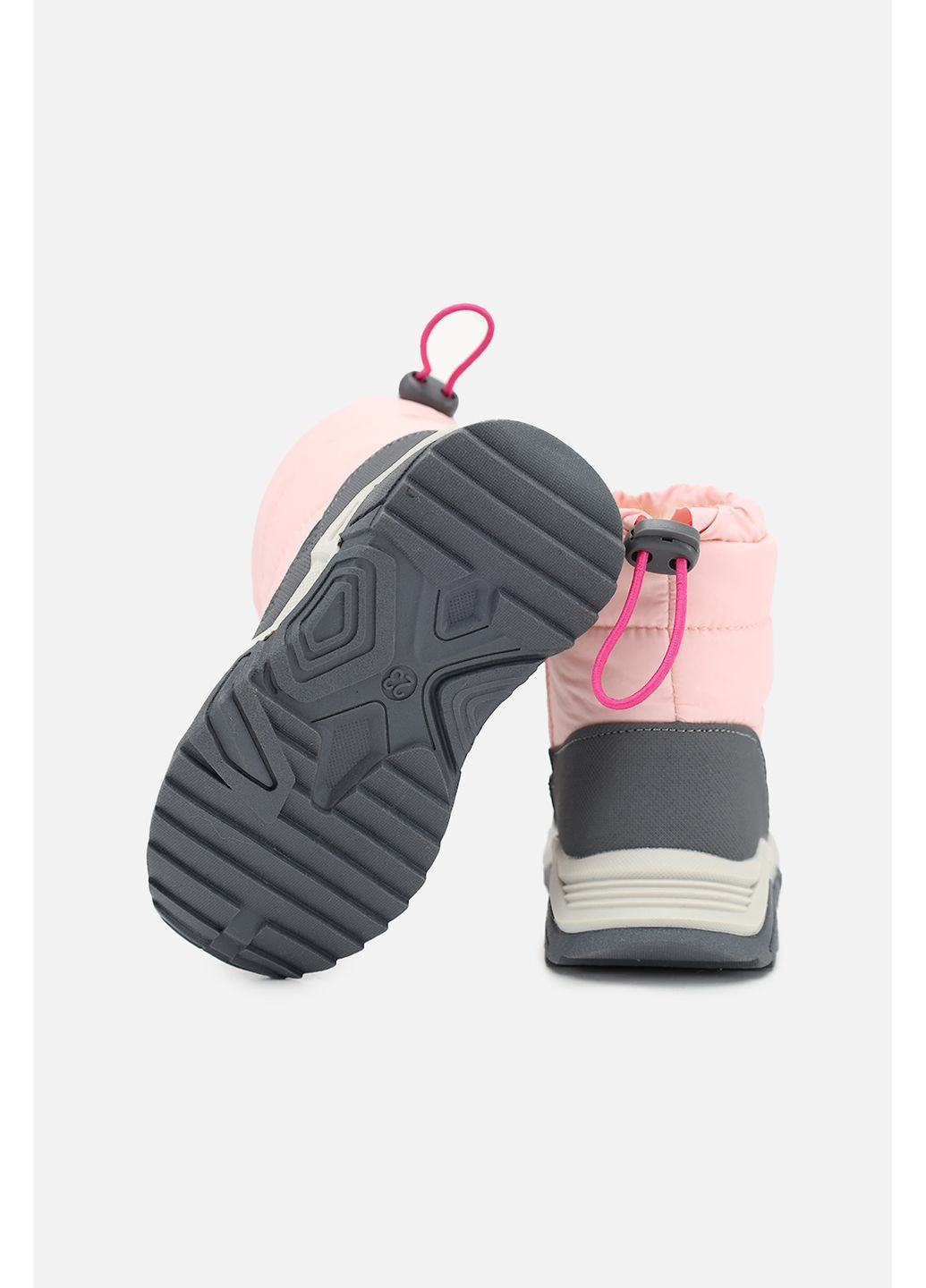 Розовые зимние дутики для девочки цвет розовый cb-00286681 Kimboo