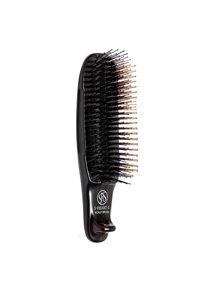 Гребінець для волосся короткий ( ) Majestic Scalp Brush S-Heart-S (372595261)